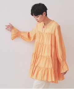 OPAQUE.CLIP / オペーク ドット クリップ チュニック | ティアードチュニックブラウス【洗濯機洗い可】