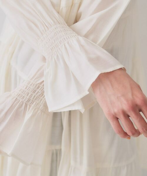 OPAQUE.CLIP / オペーク ドット クリップ チュニック | ティアードチュニックブラウス【洗濯機洗い可】 | 詳細18