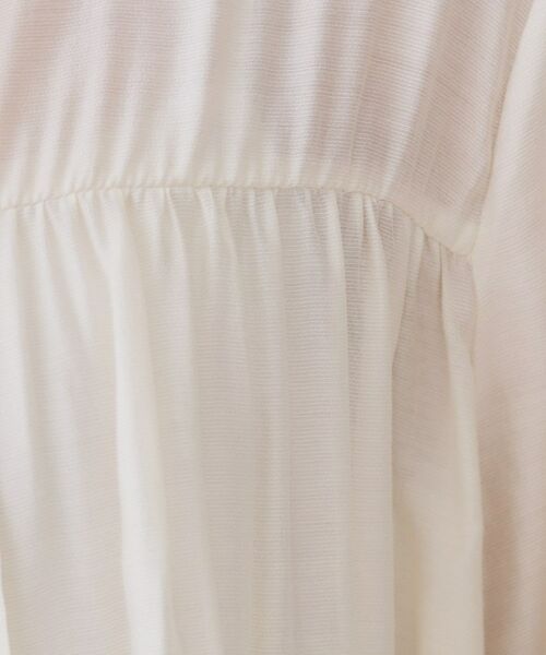 OPAQUE.CLIP / オペーク ドット クリップ チュニック | ティアードチュニックブラウス【洗濯機洗い可】 | 詳細4