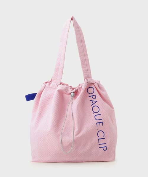 OPAQUE. CLIP/オペーク ドット クリップ 【6color】うちわも入る大きさ!ビッグトートバッグ ピンク(571) 00 OPAQUE. CLIP/オペーク ドット クリップ 【6color】うちわも入る大きさ!ビッグトートバッグ ピンク(571) 00