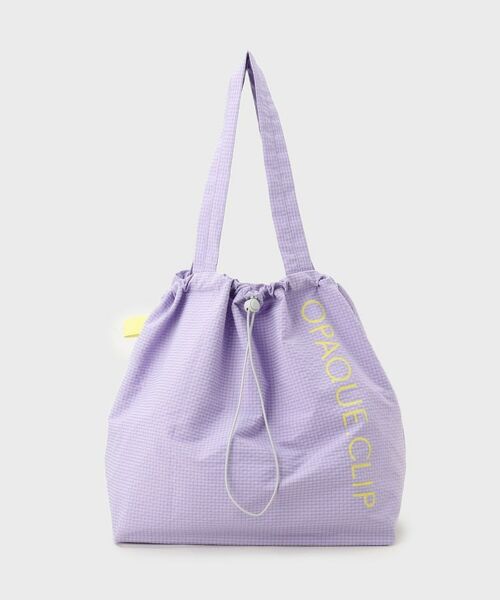 OPAQUE. CLIP/オペーク ドット クリップ 【6color】うちわも入る大きさ!ビッグトートバッグ ラベンダー(580) 00 OPAQUE. CLIP/オペーク ドット クリップ 【6color】うちわも入る大きさ!ビッグトートバッグ ラベンダー(580) 00