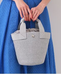 OPAQUE.CLIP / オペーク ドット クリップ トートバッグ | バスケット調デザインテープミニトートバッグ