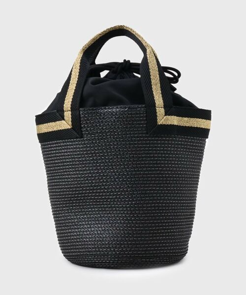 OPAQUE.CLIP / オペーク ドット クリップ トートバッグ | バスケット調デザインテープミニトートバッグ | 詳細13