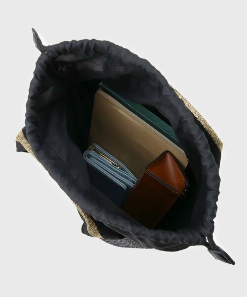 OPAQUE.CLIP / オペーク ドット クリップ トートバッグ | バスケット調デザインテープミニトートバッグ | 詳細18