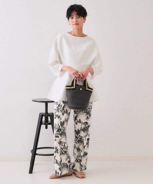 OPAQUE.CLIP / オペーク ドット クリップ トートバッグ | バスケット調デザインテープミニトートバッグ | 詳細5