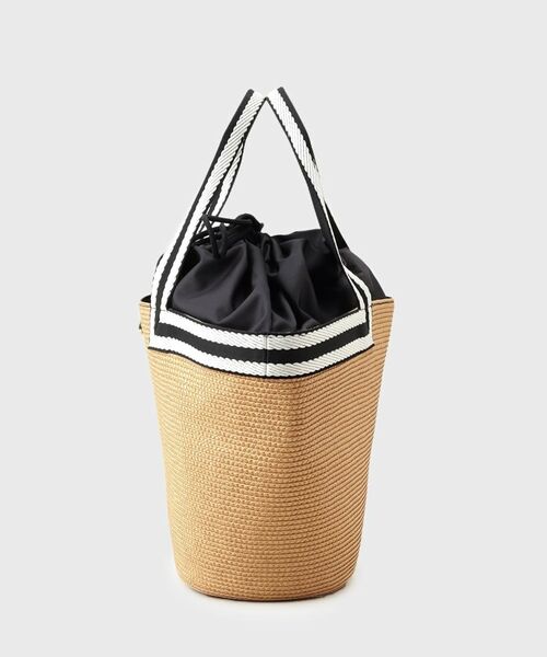 OPAQUE.CLIP / オペーク ドット クリップ トートバッグ | バスケット調デザインテープトートバッグ | 詳細10