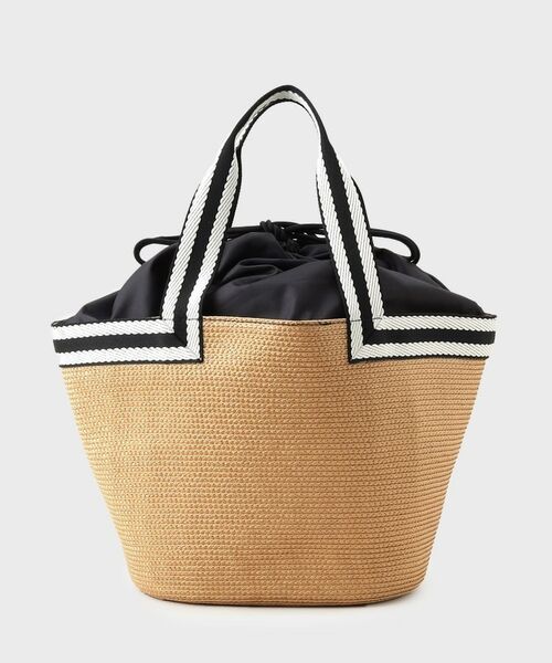 OPAQUE.CLIP / オペーク ドット クリップ トートバッグ | バスケット調デザインテープトートバッグ | 詳細11