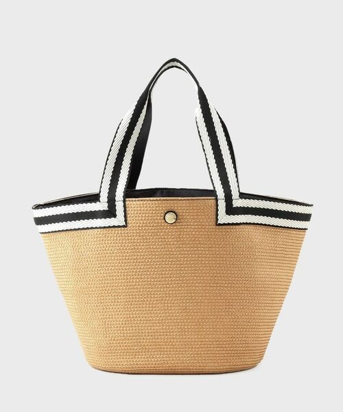 OPAQUE.CLIP / オペーク ドット クリップ トートバッグ | バスケット調デザインテープトートバッグ | 詳細12