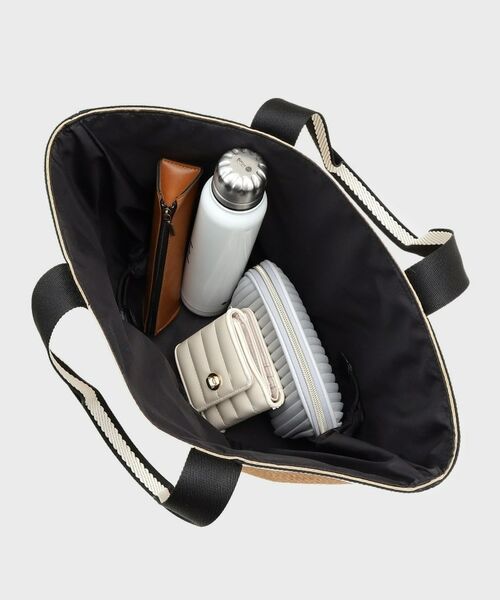 OPAQUE.CLIP / オペーク ドット クリップ トートバッグ | バスケット調デザインテープトートバッグ | 詳細17