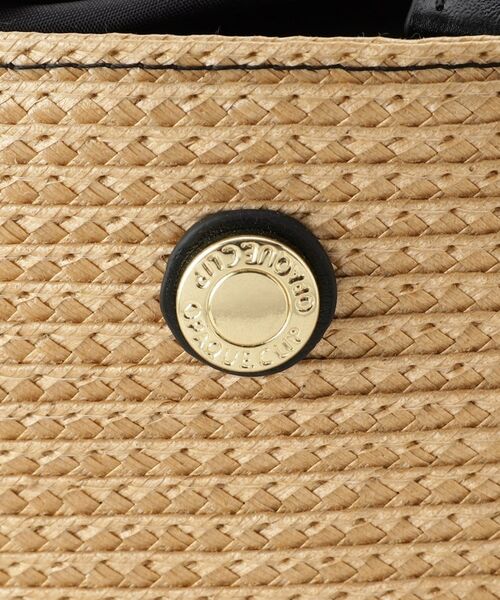 OPAQUE.CLIP / オペーク ドット クリップ トートバッグ | バスケット調デザインテープトートバッグ | 詳細19