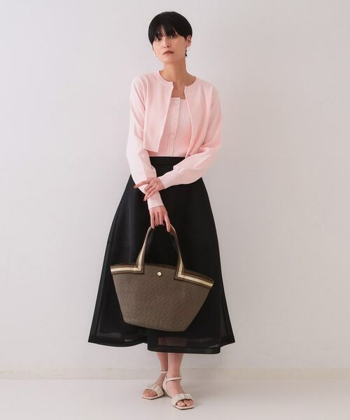 OPAQUE.CLIP / オペーク ドット クリップ トートバッグ | バスケット調デザインテープトートバッグ | 詳細4