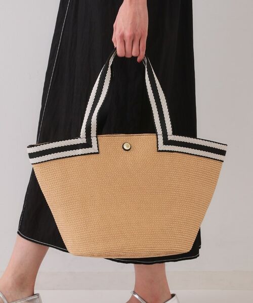 OPAQUE.CLIP / オペーク ドット クリップ トートバッグ | バスケット調デザインテープトートバッグ | 詳細5