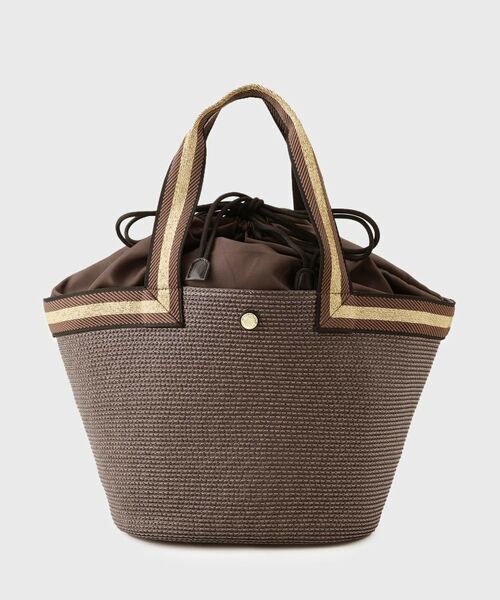 OPAQUE.CLIP / オペーク ドット クリップ トートバッグ | バスケット調デザインテープトートバッグ | 詳細8