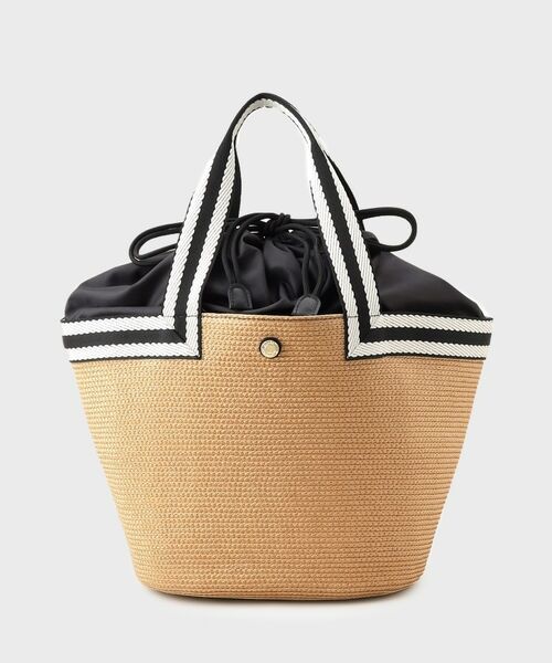 OPAQUE.CLIP / オペーク ドット クリップ トートバッグ | バスケット調デザインテープトートバッグ | 詳細9