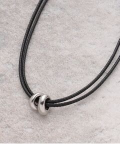 OPAQUE.CLIP / オペーク ドット クリップ ネックレス・ペンダント・チョーカー | 2連コードメタルネックレス