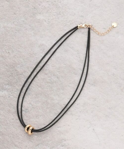 OPAQUE.CLIP / オペーク ドット クリップ ネックレス・ペンダント・チョーカー | 2連コードメタルネックレス | 詳細2