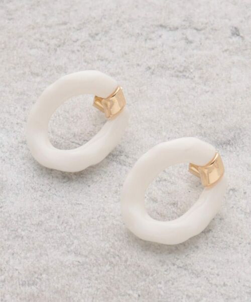 OPAQUE.CLIP / オペーク ドット クリップ ピアス・イヤリング | モノトーンリングピアス | 詳細1