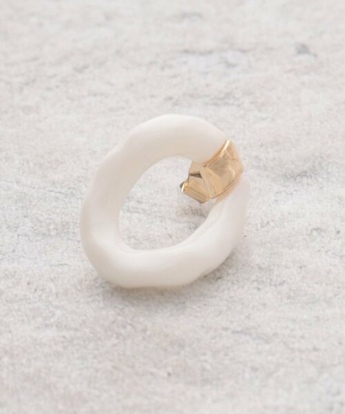 OPAQUE.CLIP / オペーク ドット クリップ ピアス・イヤリング | モノトーンリングピアス | 詳細2