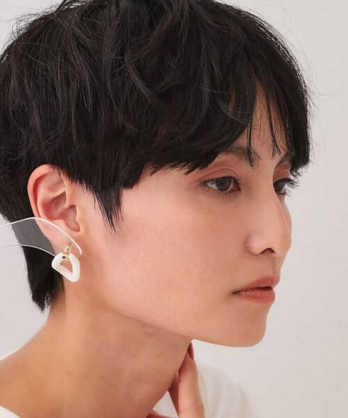 OPAQUE.CLIP / オペーク ドット クリップ ピアス・イヤリング | モノトーンリングピアス | 詳細4