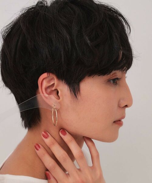 OPAQUE.CLIP / オペーク ドット クリップ ピアス・イヤリング | メタルフープピアス | 詳細6