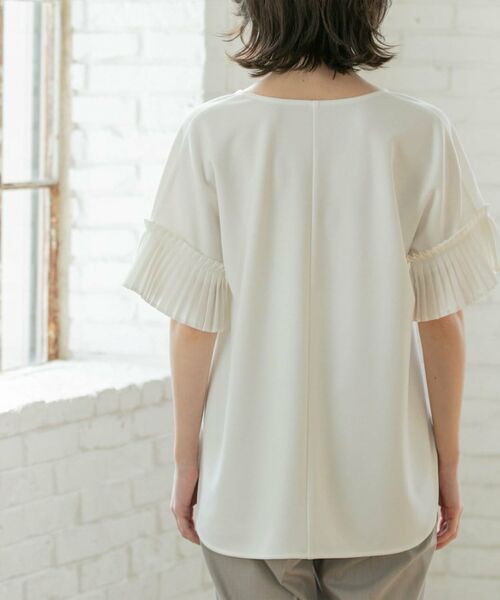 OPAQUE.CLIP / オペーク ドット クリップ カットソー | 袖プリーツドッキングプルオーバー | 詳細28