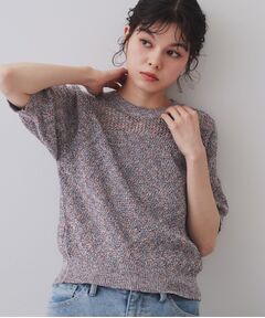 OPAQUE.CLIP / オペーク ドット クリップ ニット・セーター | MIXヤーンカラーニット【洗濯機洗い可／抗ピル】