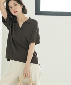 OPAQUE.CLIP / オペーク ドット クリップ ニット・セーター | スキッパーニット【UV/接触冷感/抗ピル/洗濯機洗い可】