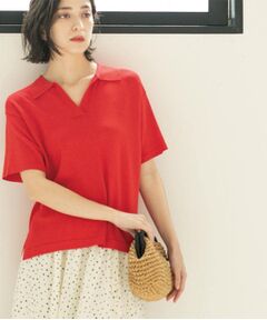 OPAQUE.CLIP / オペーク ドット クリップ ニット・セーター | スキッパーニット【UV/接触冷感/抗ピル/洗濯機洗い可】