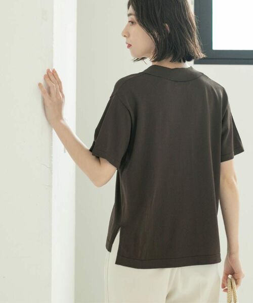 OPAQUE.CLIP / オペーク ドット クリップ ニット・セーター | スキッパーニット【UV/接触冷感/抗ピル/洗濯機洗い可】 | 詳細17