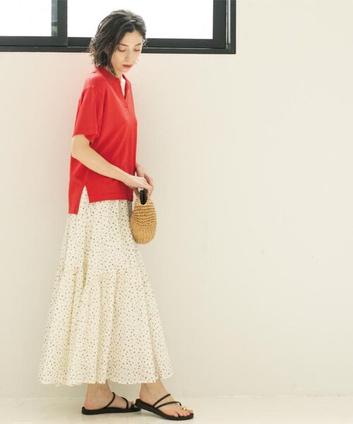 OPAQUE.CLIP / オペーク ドット クリップ ニット・セーター | スキッパーニット【UV/接触冷感/抗ピル/洗濯機洗い可】 | 詳細23