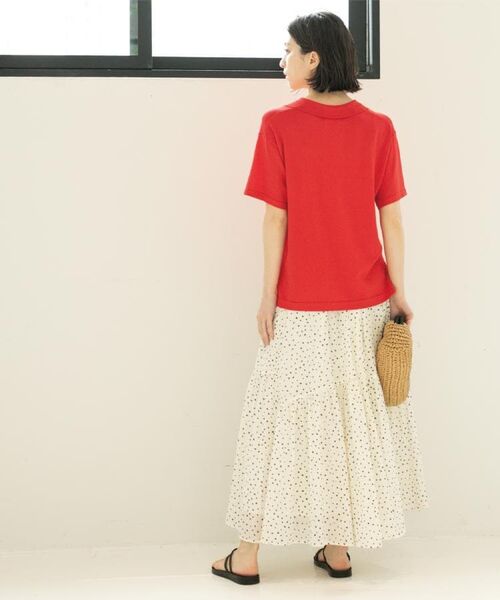 OPAQUE.CLIP / オペーク ドット クリップ ニット・セーター | スキッパーニット【UV/接触冷感/抗ピル/洗濯機洗い可】 | 詳細24