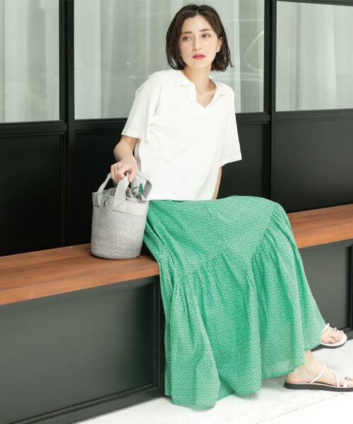 OPAQUE.CLIP / オペーク ドット クリップ ニット・セーター | スキッパーニット【UV/接触冷感/抗ピル/洗濯機洗い可】 | 詳細9