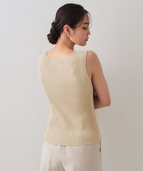 OPAQUE.CLIP / オペーク ドット クリップ キャミソール・チューブトップ | ラメニットタンクトップ【洗濯機洗い可/抗ピル】 | 詳細15