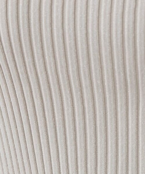 OPAQUE.CLIP / オペーク ドット クリップ キャミソール・チューブトップ | ラメニットタンクトップ【洗濯機洗い可/抗ピル】 | 詳細4