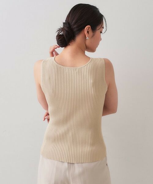 OPAQUE.CLIP / オペーク ドット クリップ キャミソール・チューブトップ | ラメニットタンクトップ【洗濯機洗い可/抗ピル】 | 詳細9