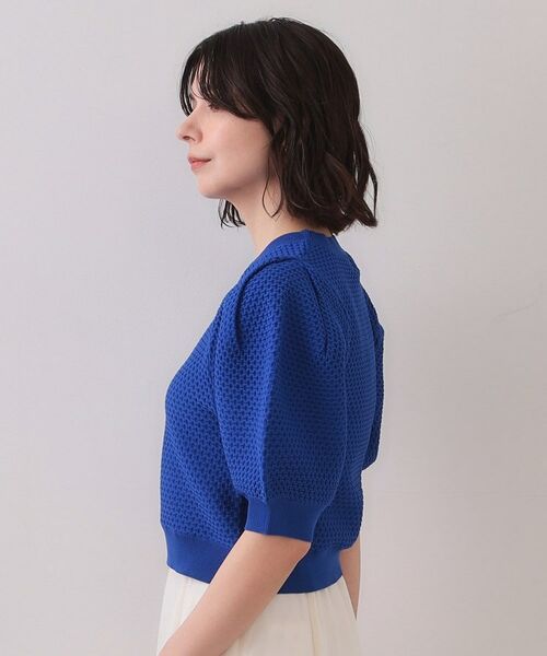 OPAQUE.CLIP / オペーク ドット クリップ ニット・セーター | ぽこぽこパフスリーブニット【洗濯機洗い可/抗ピル】 | 詳細14