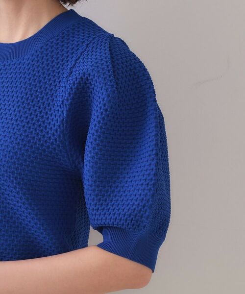 OPAQUE.CLIP / オペーク ドット クリップ ニット・セーター | ぽこぽこパフスリーブニット【洗濯機洗い可/抗ピル】 | 詳細17