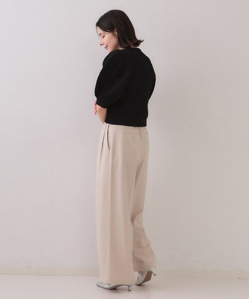 OPAQUE.CLIP / オペーク ドット クリップ ニット・セーター | ぽこぽこパフスリーブニット【洗濯機洗い可/抗ピル】 | 詳細7