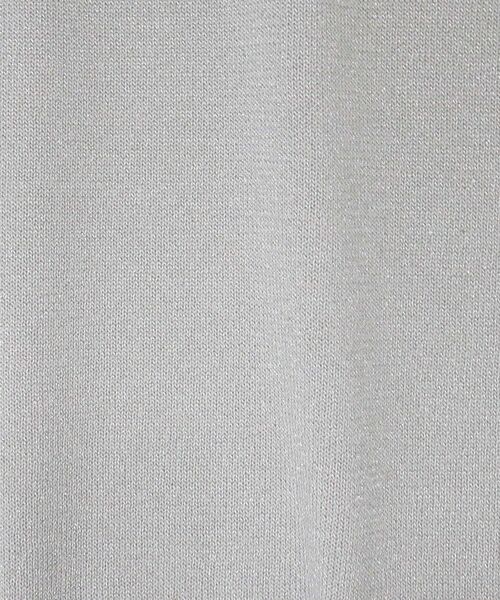 OPAQUE.CLIP / オペーク ドット クリップ ニット・セーター | ラメリラクシードルマンニット【接触冷感/UV/抗ピル/洗濯機洗い可】 | 詳細4