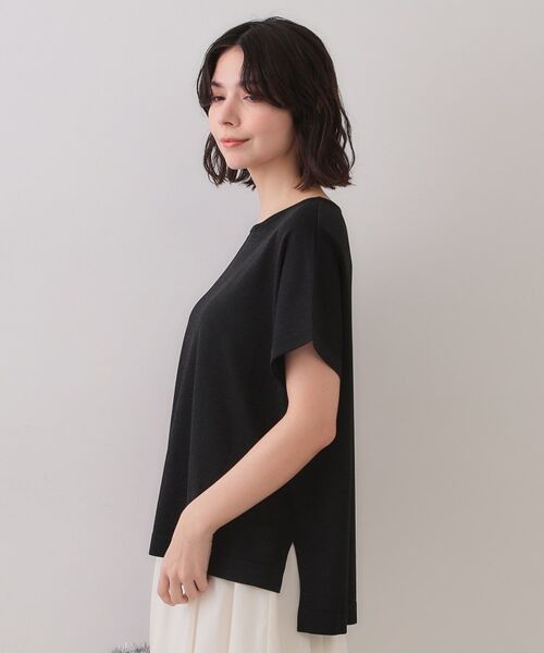 OPAQUE.CLIP / オペーク ドット クリップ ニット・セーター | ラメリラクシードルマンニット【接触冷感/UV/抗ピル/洗濯機洗い可】 | 詳細5