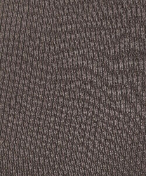 OPAQUE.CLIP / オペーク ドット クリップ ニット・セーター | シアーリブハーフスリーブニット【洗濯機洗い可/抗ピル】 | 詳細12