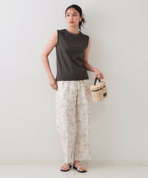 OPAQUE.CLIP / オペーク ドット クリップ キャミソール・チューブトップ | 《5色展開》ベーシックノースリーブトップス【接触冷感/洗濯機洗い可】 | 詳細12