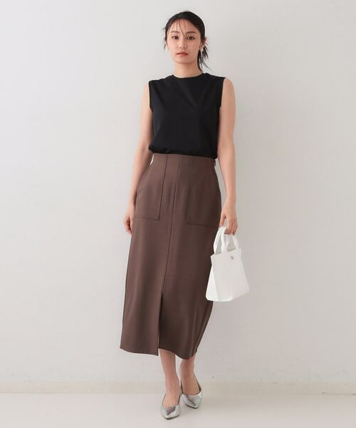 OPAQUE.CLIP / オペーク ドット クリップ キャミソール・チューブトップ | 《5色展開》ベーシックノースリーブトップス【接触冷感/洗濯機洗い可】 | 詳細16