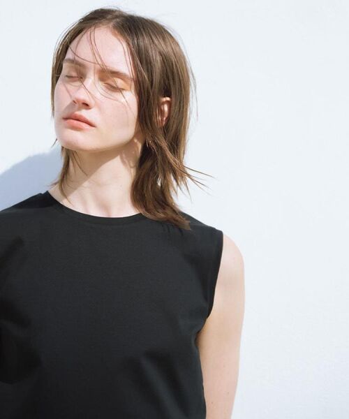 OPAQUE.CLIP / オペーク ドット クリップ キャミソール・チューブトップ | 《5色展開》ベーシックノースリーブトップス【接触冷感/洗濯機洗い可】 | 詳細2