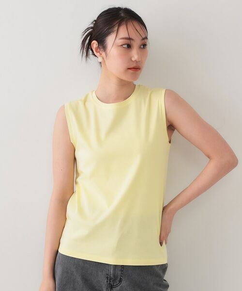 OPAQUE.CLIP / オペーク ドット クリップ キャミソール・チューブトップ | 《5色展開》ベーシックノースリーブトップス【接触冷感/洗濯機洗い可】 | 詳細27