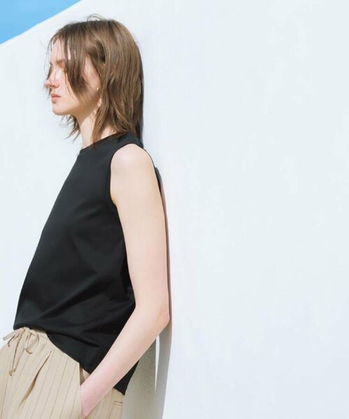 OPAQUE.CLIP / オペーク ドット クリップ キャミソール・チューブトップ | 《5色展開》ベーシックノースリーブトップス【接触冷感/洗濯機洗い可】 | 詳細3