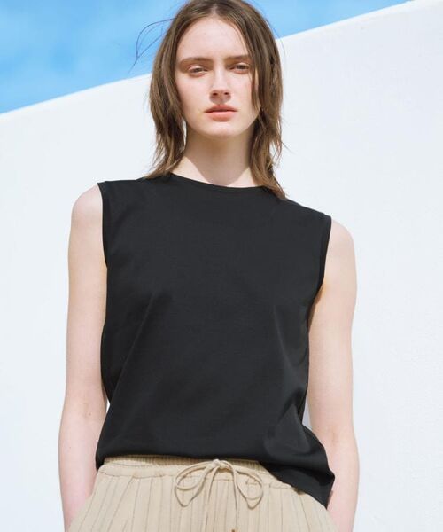 OPAQUE.CLIP / オペーク ドット クリップ キャミソール・チューブトップ | 《5色展開》ベーシックノースリーブトップス【接触冷感/洗濯機洗い可】 | 詳細4