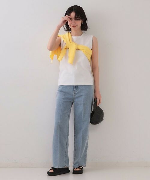 OPAQUE.CLIP / オペーク ドット クリップ キャミソール・チューブトップ | 《5色展開》ベーシックノースリーブトップス【接触冷感/洗濯機洗い可】 | 詳細8