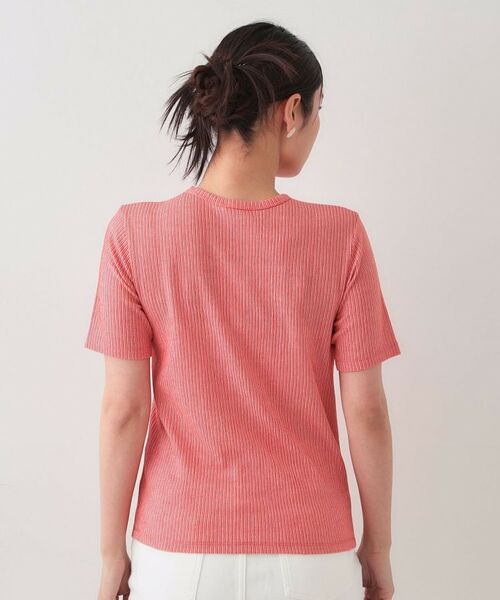 OPAQUE.CLIP / オペーク ドット クリップ カットソー | ストライプリブカットソー【洗濯機洗い可】 | 詳細15