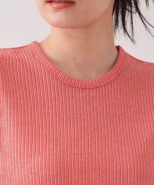 OPAQUE.CLIP / オペーク ドット クリップ カットソー | ストライプリブカットソー【洗濯機洗い可】 | 詳細16